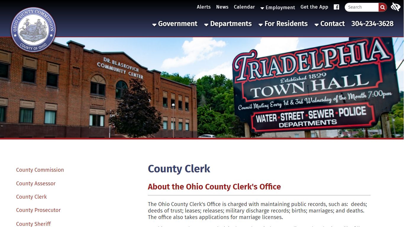 County Clerk | Government | Ohio County WV | The Official ...